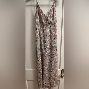 Lush Blue & Pink Floral Dress. Worn twice.